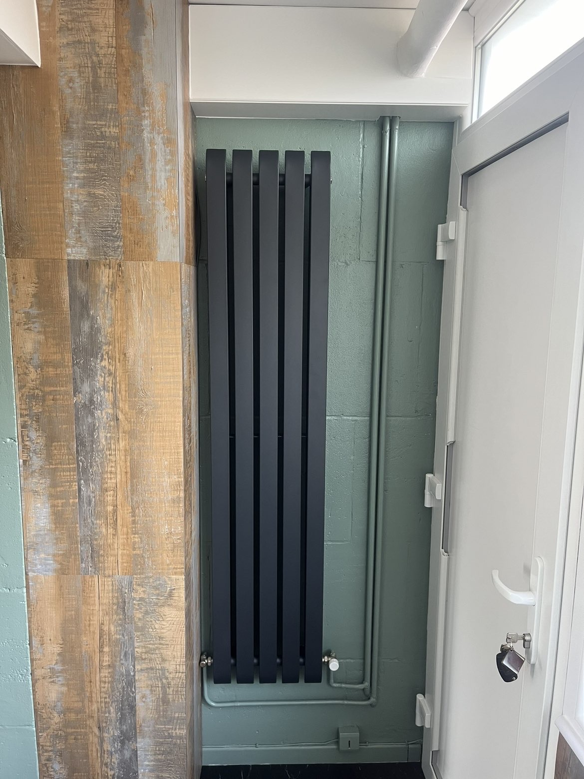 Installation de radiateur